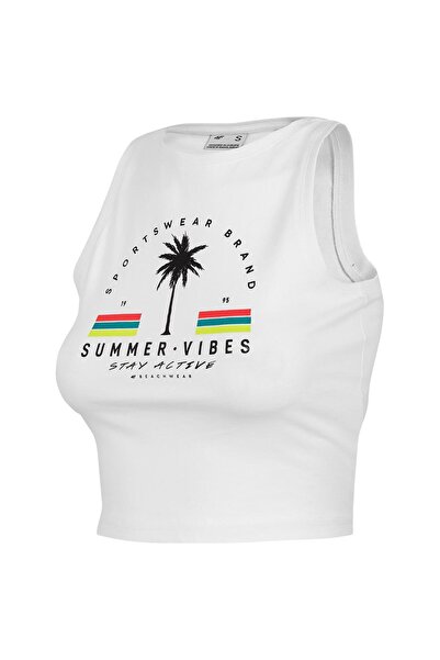 4F Women's Sleeveless Crop Top L