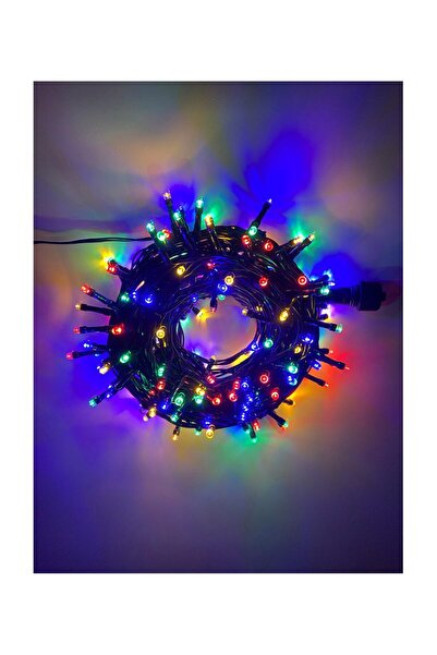 OEM Εορταστικά φωτάκια LED 100 λαμπτήρων πολύχρωμα με 8 προγράμματα λειτουργίας
