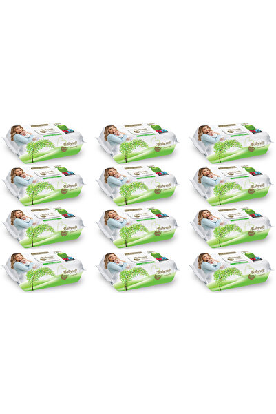 Babysoft Șervețele umede cu parfum de măr verde, 120 de șervețele x 12 pachet...