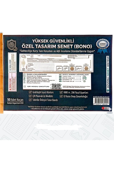 ATEŞELEKTRONİK GÜVENLİ SENET