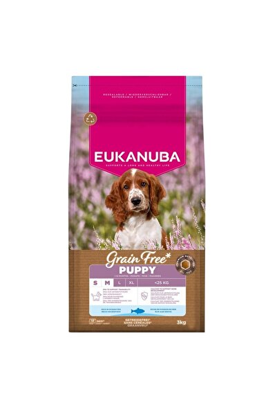 Eukanuba EUK DOG PUP&JR SMMED GF OF 3KG