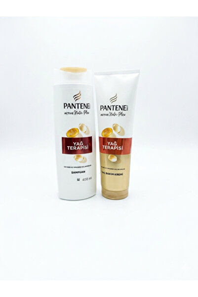 Pantene Yağ Terapisi Şampuan 400 ml+ Yağ Terapisi Saç Bakım Kremi 275 ml