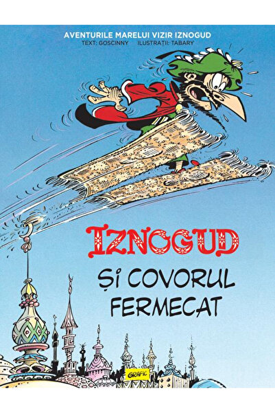 Grafic Iznogud și covorul fermecat