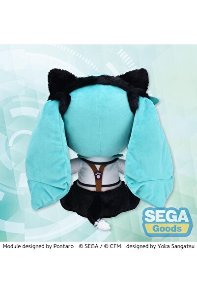 SEGA Hatsune Miku Project Diva Arcade Future Tone Fuwa Petit Plush Figure Hat...