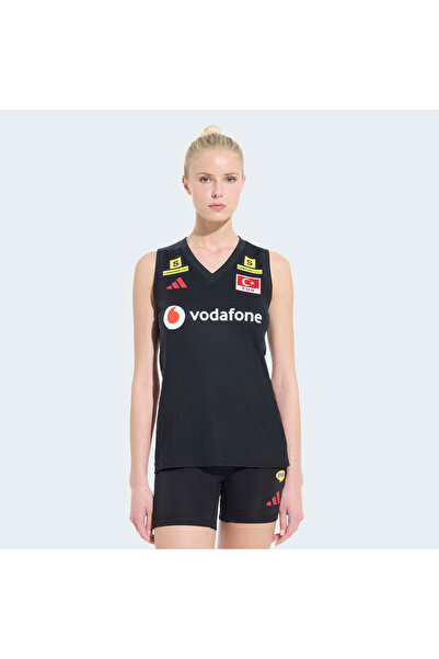 adidas Turkey Volleyball National Team Women's Volleyball Black Jersey