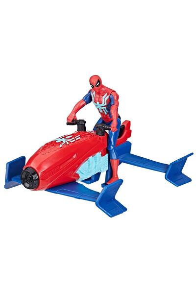 Hasbro Toys VEHICUL HIDRODINAMIC SPIDERMAN ȘI FIGURINĂ SPIDER-MAN 10CM