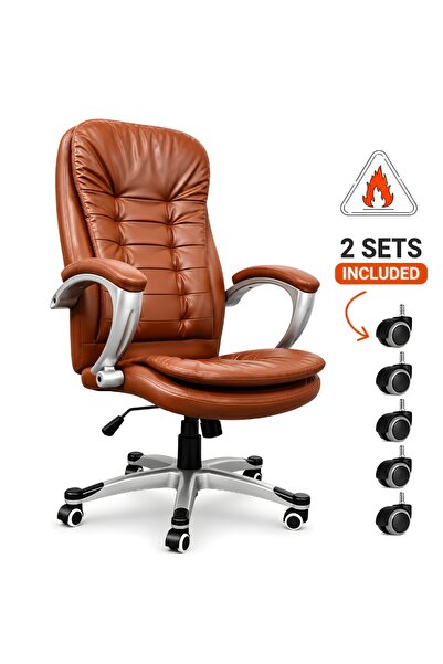 Kdhome Scaun De Birou Directorial Ergonomic Vantage Prime, 2 Seturi Roti Sili...