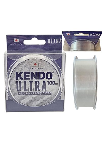 Kendo Ultra Fluorocarbon Coated 100m White Misina 0.28mm