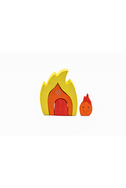 Marc toys Set jucarii lucrate manual Marc, Casuta focului