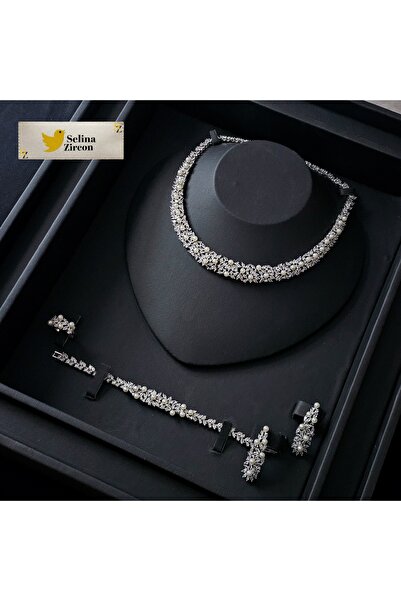 jewelrystore High-End Zircon Lol Accessories Set with Box