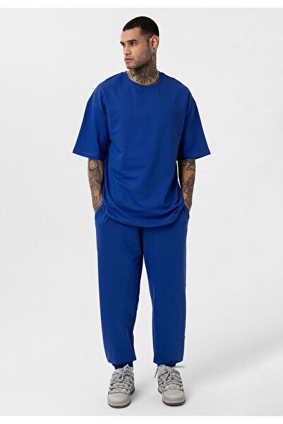 S13 Store Elasticated leg basic oversize tracksuit set