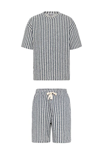 S13 Store %100 Pamuk Oversize Şort Tişört Takım