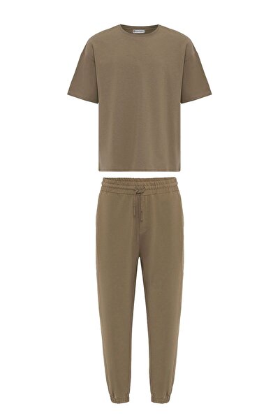 S13 Store Elasticated leg basic oversize tracksuit set