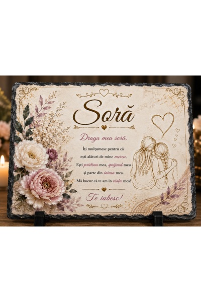 hiperborea Slate board - My dear sister
