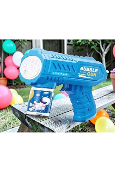 Pravalia Magica Pistol Automat pentru Baloane de Săpun cu Lumini LED