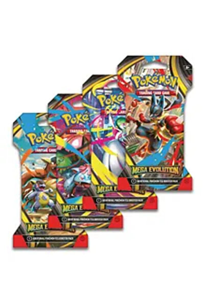 Pokemon حزمة ترقية ميجا إيفولوشن، رسومات نابضة بالحياة، تفاصيل توسعة مفيدة، ت...