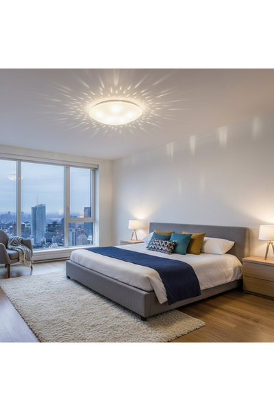 DELIGHT Plafonieră LED Star fi300 18W=120W, 6500K, lumină rece