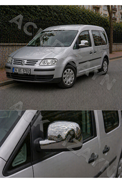 ACK Dizayn VOLKSWAGEN CADDY 2003-2015 ARACINIZA ÖZEL ÜRETİM KROM AYNA KAPAĞI ...
