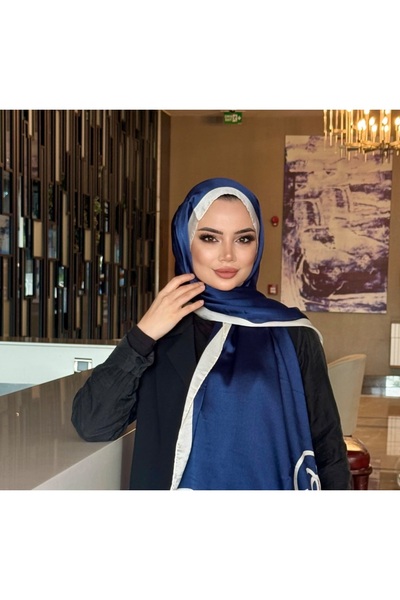tomrisboutique Luxury Voile Silk Shawl Hijab Foulard Scarf Shawl 70 X 180 cm