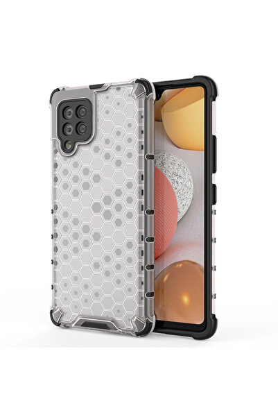 Hurtel Husă tip fagure cu protecție TPU pentru Samsung Galaxy A42 5G, transpa...