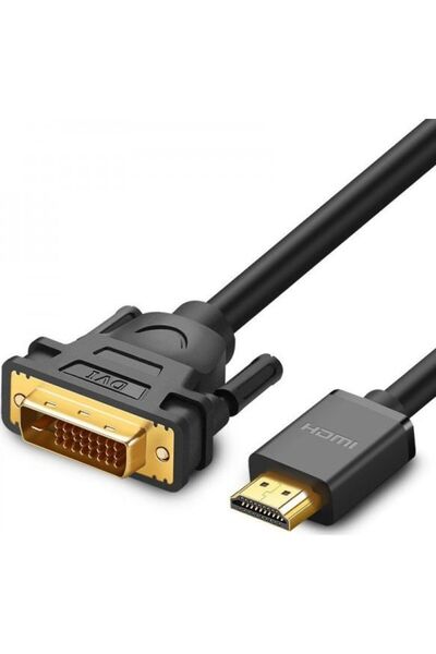 Ugreen Cablu HDMI - DVI HD106 3m - cerny