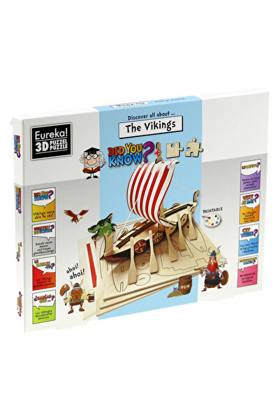 G3 Puzzle din lemn Gepetto - Vikingi