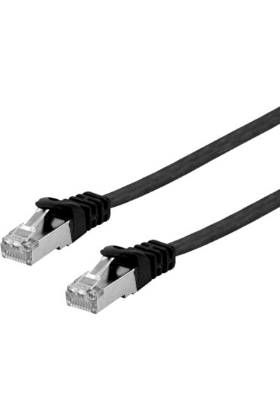 EQUIP Cablu patch plat Cat.6A U/FTP, 3.0m, negru