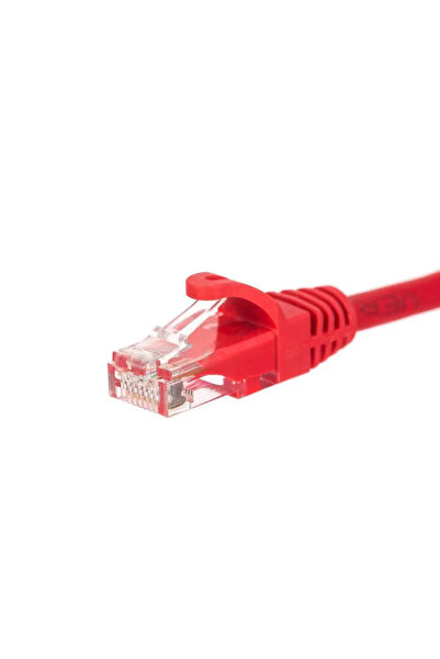 Netrack Cablu patch Cat.5e RJ45 0,5m roșu (BZPAT05UR)