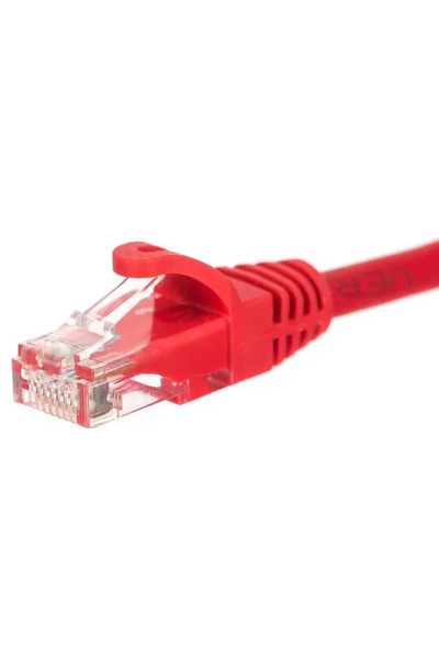 Netrack cablu patch RJ45 cat. 6 UTP, 0,25m roșu - BZPAT0256R