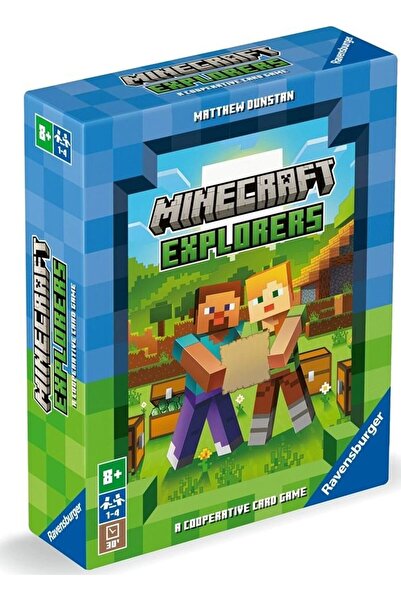 RAVENSBURGER Joc de cărți Minecraft: Exploratori