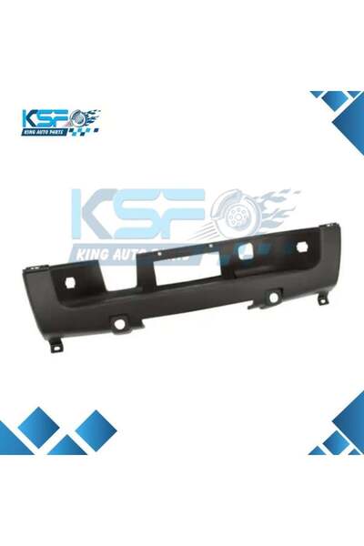 Gmc Rear Center Bumper Grille with Sensor Hole Sierra Silverado 2007-2013