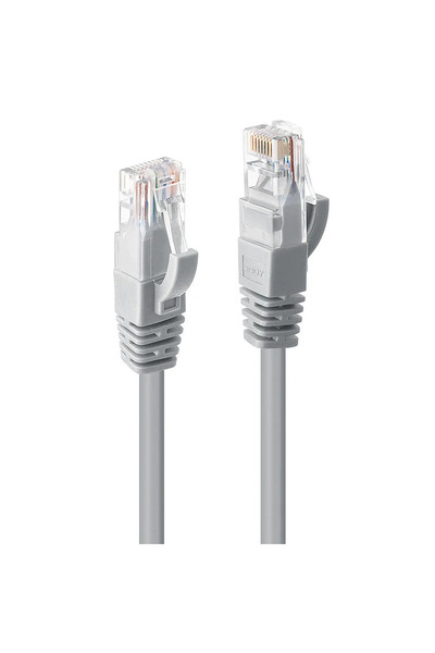 LİNDY Cablu Cat.6 U/UTP de 0,5m, Gri