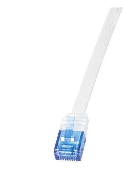 LogiLink SlimLine - cablu patch - 2 m - alb