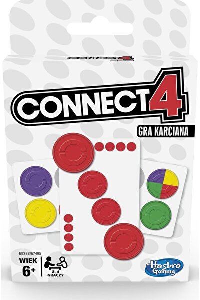 Hasbro Games Connect 4. Game Card