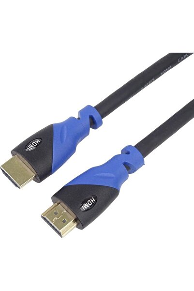 PremiumCord Cablu HDMI - HDMI 2m albastru (kphdm2v2)