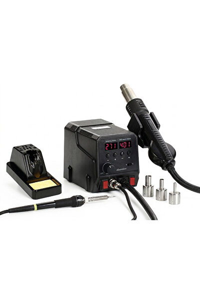 robodünya ZD-8922 2'si 1 Arada SMD Sıcaklık Kontrollü Hava Üfleme ve Lehimlem...