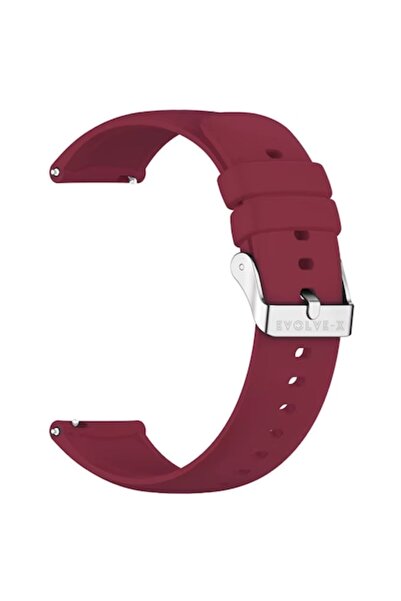 Evolve-x Silicone smartwatch strap, 18 mm, Quick release system, stainless st...