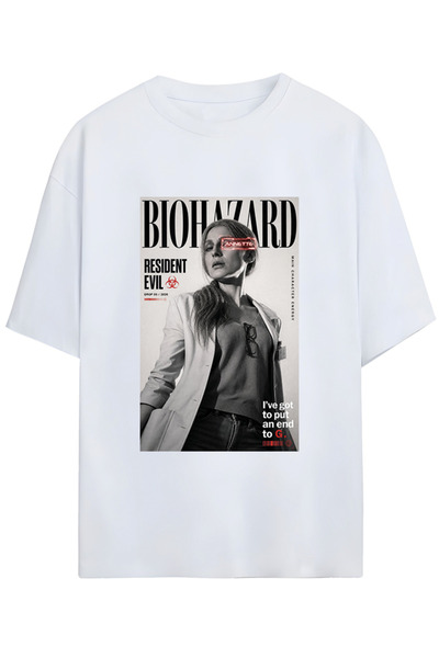 Grafftee Clothing Resident Evil Design Premium Print Quality 100% Cotton Unis...