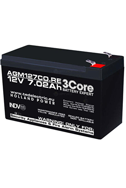 Zep Acumulator pentru pompă de pulverizare 12V 7Ah (7.02Ah), terminal F1, VRL...