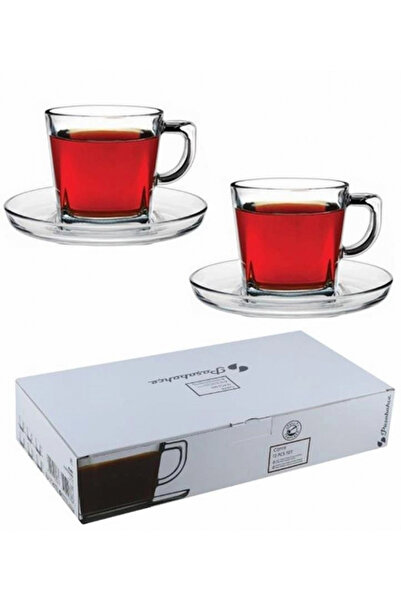 Paşabahçe 95307 Carre Çay Fincanı 6'lı