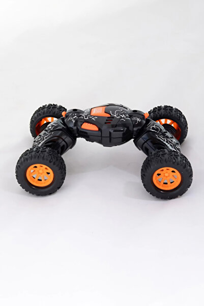 Zadem Store Foldable Acrobatic Toy Car - Inertia Toy Black Stunt Car