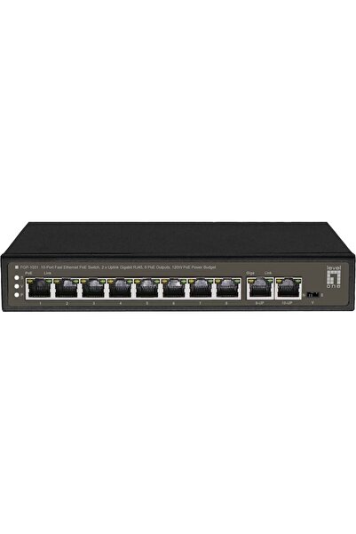 LEVEL ONE LevelOne FGP-1031 10-Port Fast Ethernet PoE Switch