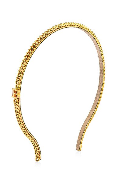 BALMAIN , Balmain, Hair Band, Gold