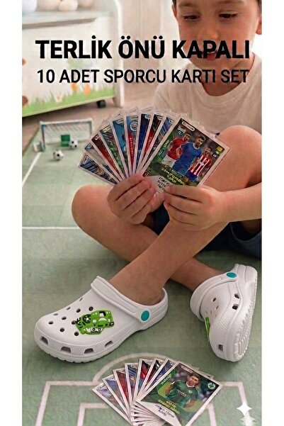 ÇEÇEN HOME Papuci anti-alunecare cu partea din față închisă, cu carduri sport...