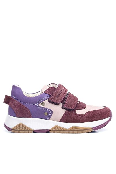 OrtopedikAL 3880 Rakerplus Genuine Leather Claret Red Pink Purple Children's ...