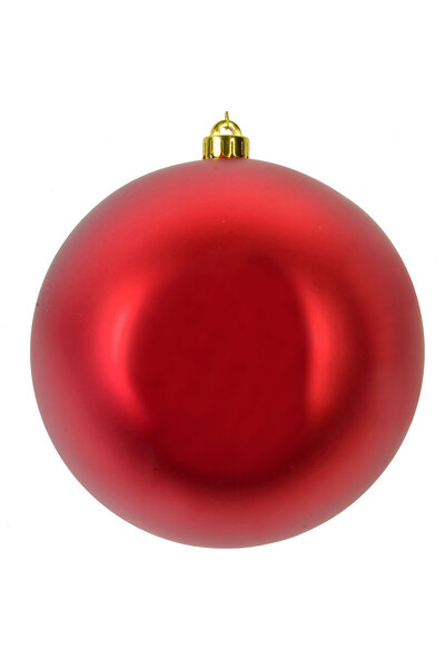 Zumzeria Ornament de brad, glob roșu mat, 20cm