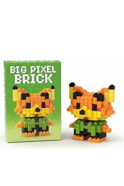 ZooTopia Big Pixel Brick Tilki Nick 440 Parça