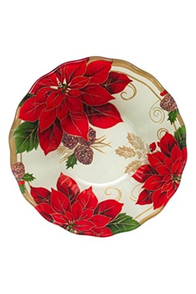 Zumzeria Christmas Glass Bowl with Mistletoe 290ml