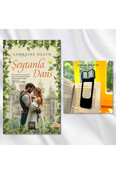 Arkadya Yayınları Dance with the Devil / Bookmark with Book Figures Gift