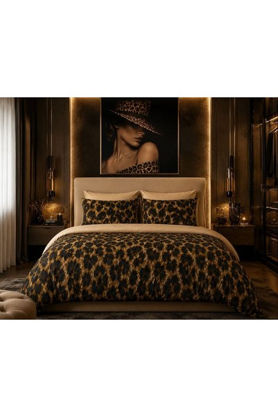 Sheri Home PARS MODEL Çift Kişilik Nevresim (Yorgan Kılıfı+2 Adet Yastık Kılıfı)ZÜMRÜT8886567